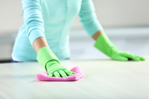 Deep cleaning a premium Knightsbridge interior with care